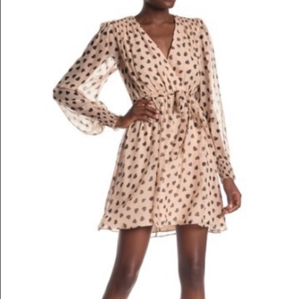 🎉HP Kate Spade New York Heartbeat Silk Mini Dress - Picture 1 of 8